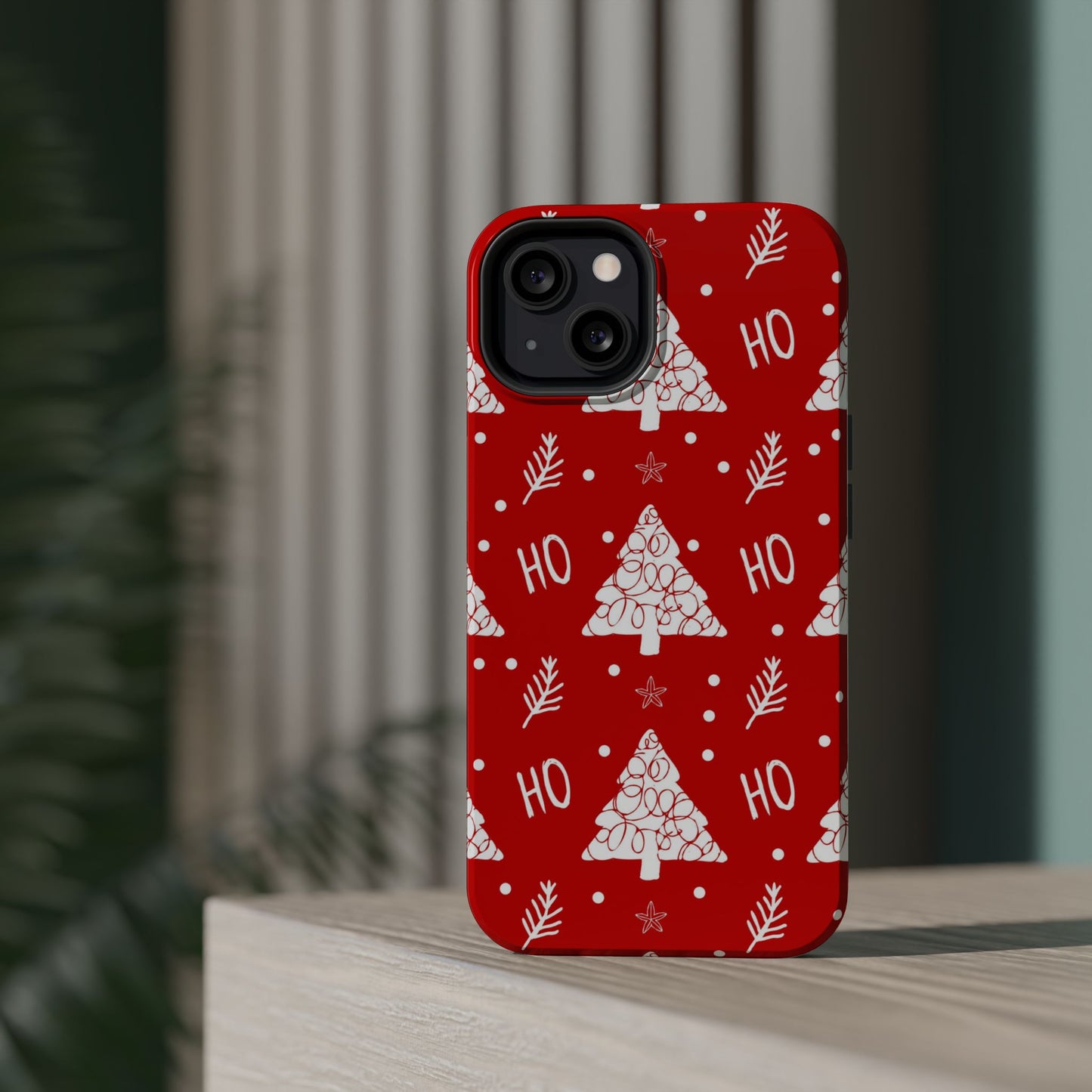 MagSafe iPhone Case: Ho Ho Ho – Christmas Tree Wonderland