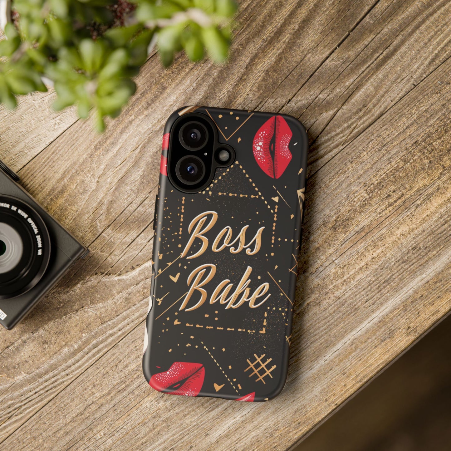 Boss Babe Baddie Phone Case for iPhone, Samsung Galaxy, and Google Pixel Series Phones. Luxury Chic Cases Empowering Your Inner Girl Boss! - BOGO Cases