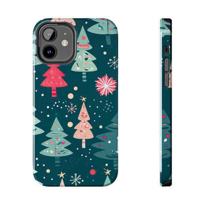 Whimsical Christmas Trees - iPhone Series Case