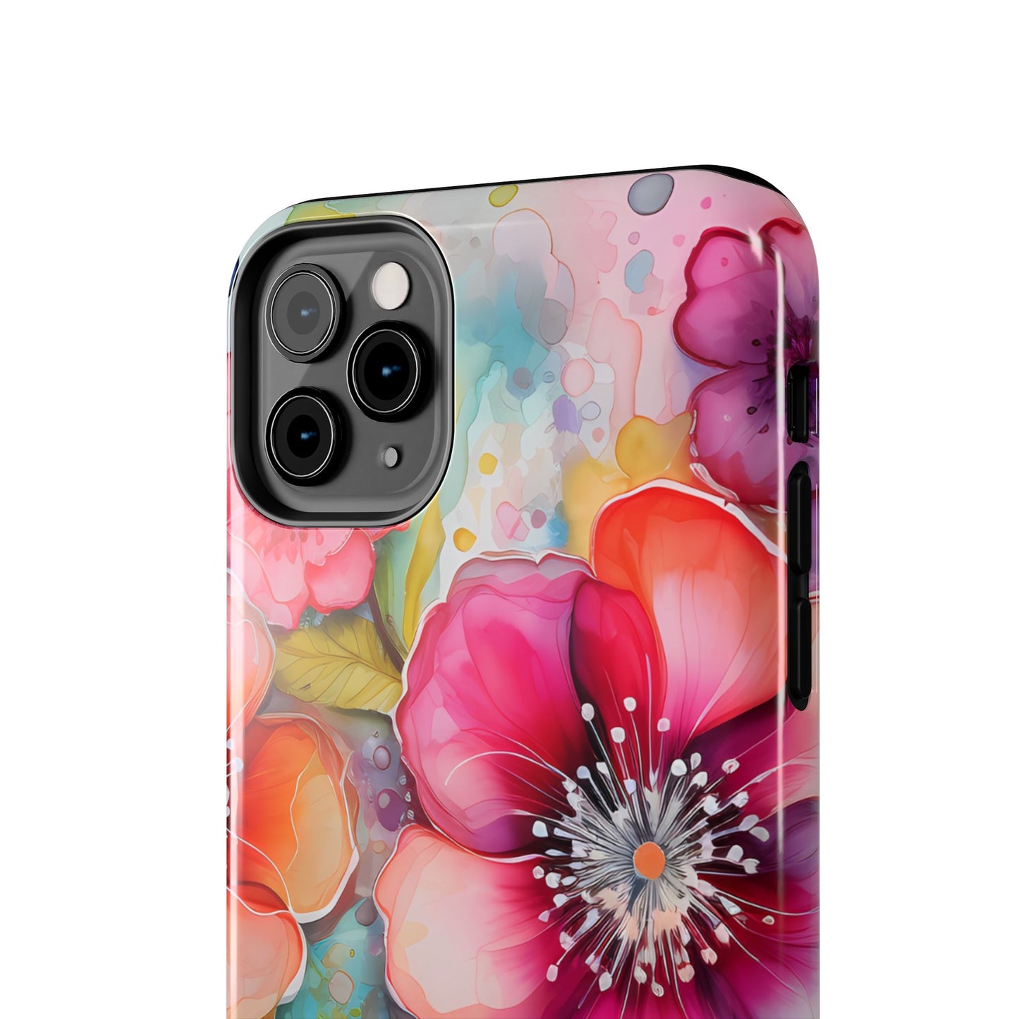 Vibrant Watercolor Floral Garden - iPhone Series Case