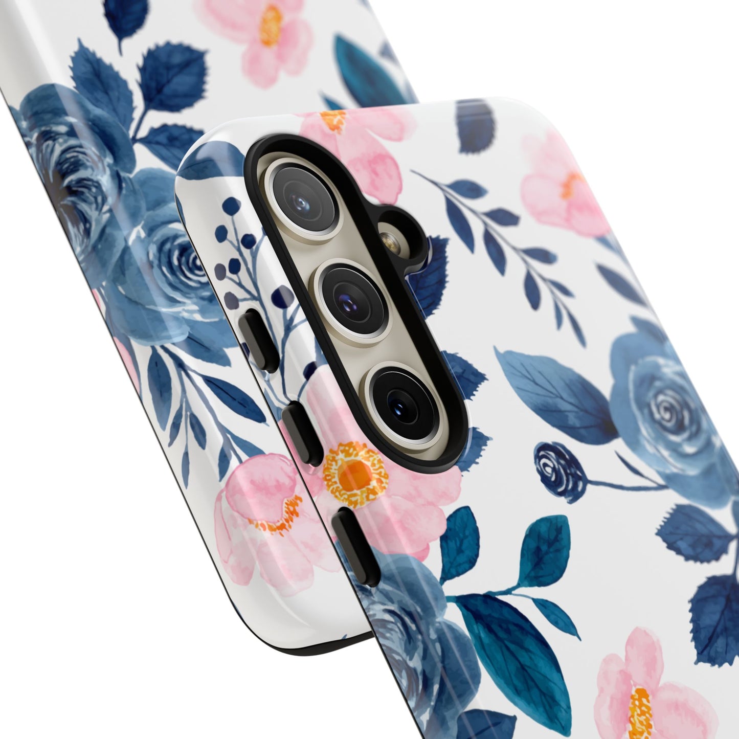 Pastel Garden Charm – Samsung Galaxy Case with Delicate Floral Design