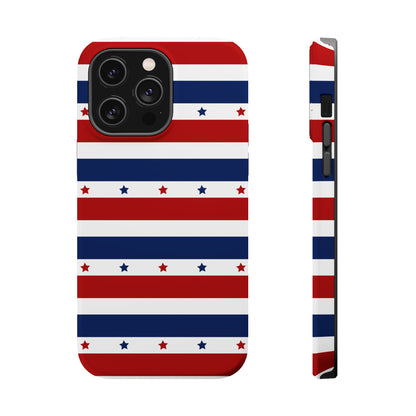 Patriotic Stars MagSafe iPhone Case