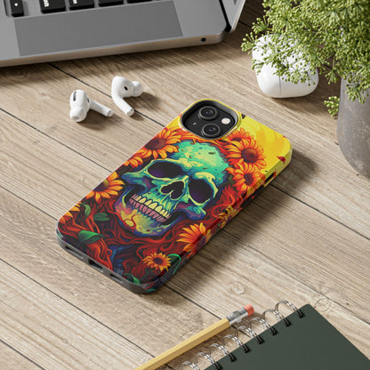 Sun Kissed Skull iPhone Case