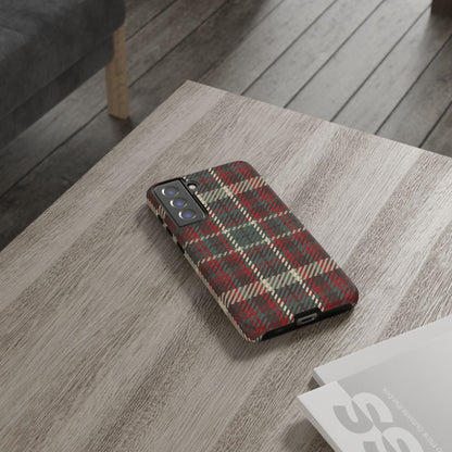 Cozy Rustic Plaid - Samsung Galaxy Series Case