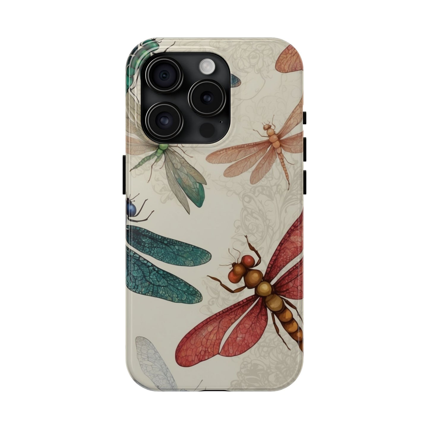 Vintage Dragonfly Garden – iPhone Series Case