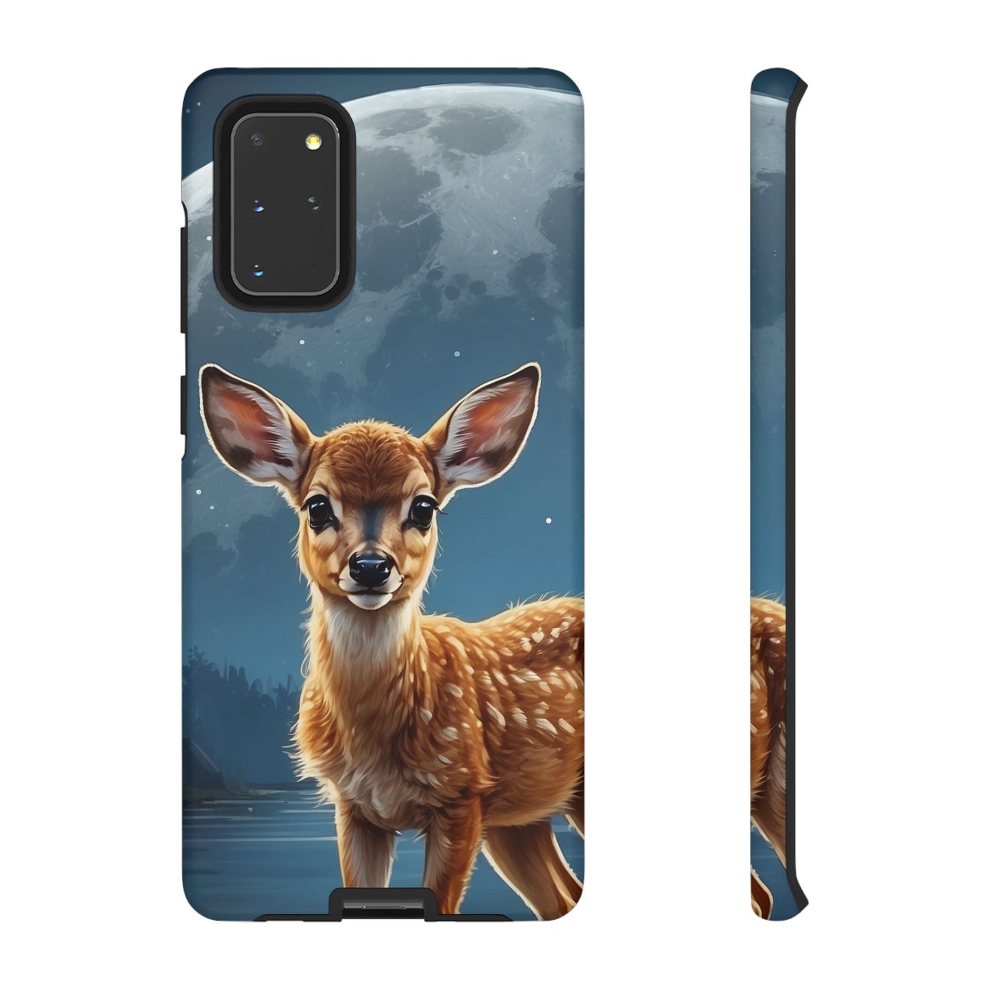 Samsung Galaxy Case – Enchanted Fawn Under the Moonlit Sky