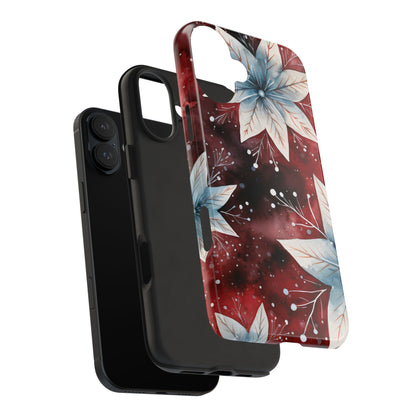 Winter Bloom Poinsettia – iPhone Case