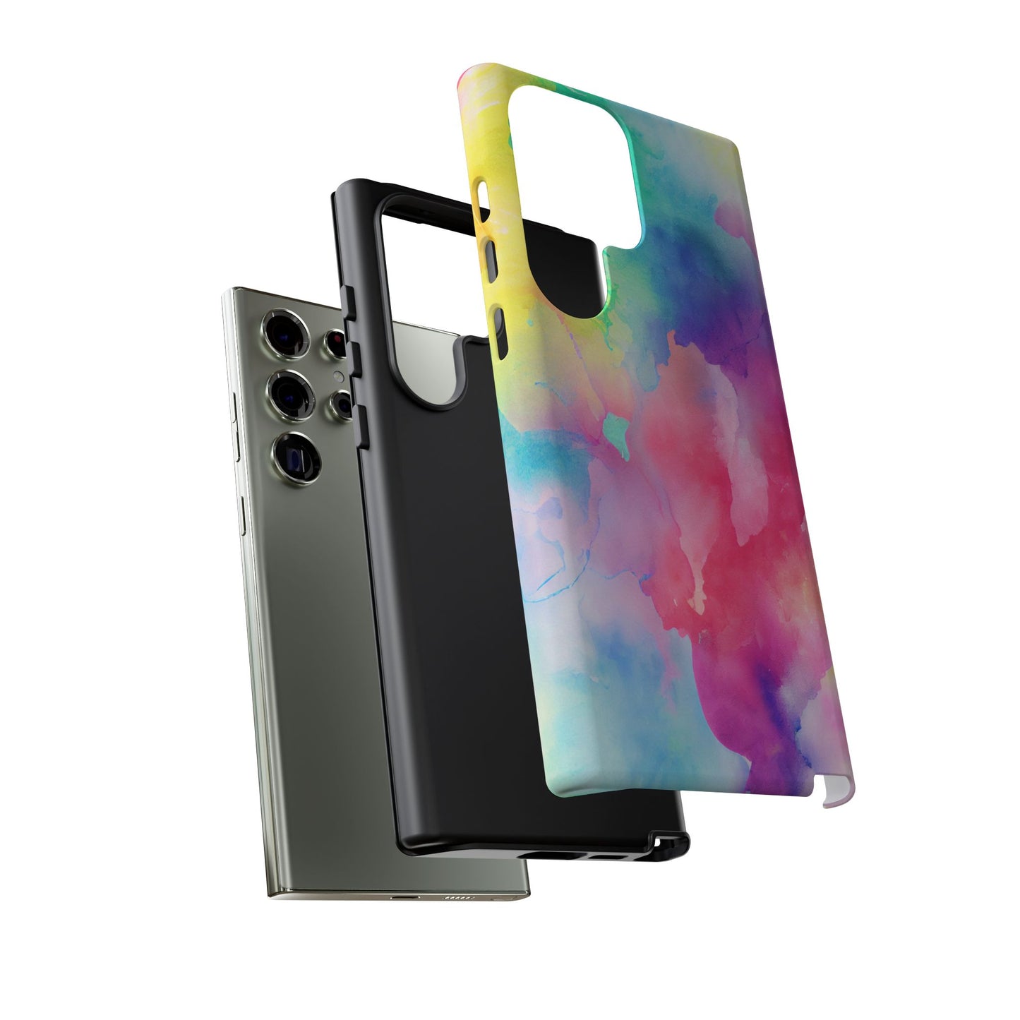 Pastel Watercolor Dream Samsung Galaxy Case – Slim Profile, Glossy Finish