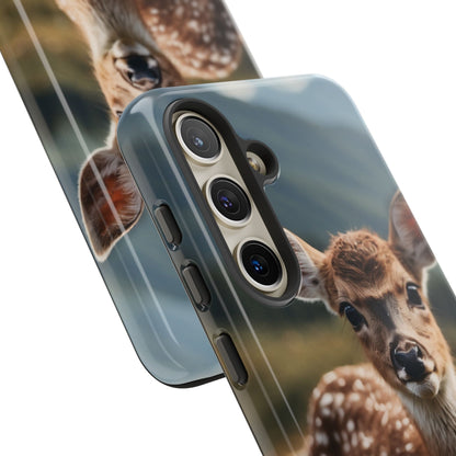Gentle Fawn in Mountain Meadows Samsung Galaxy Case