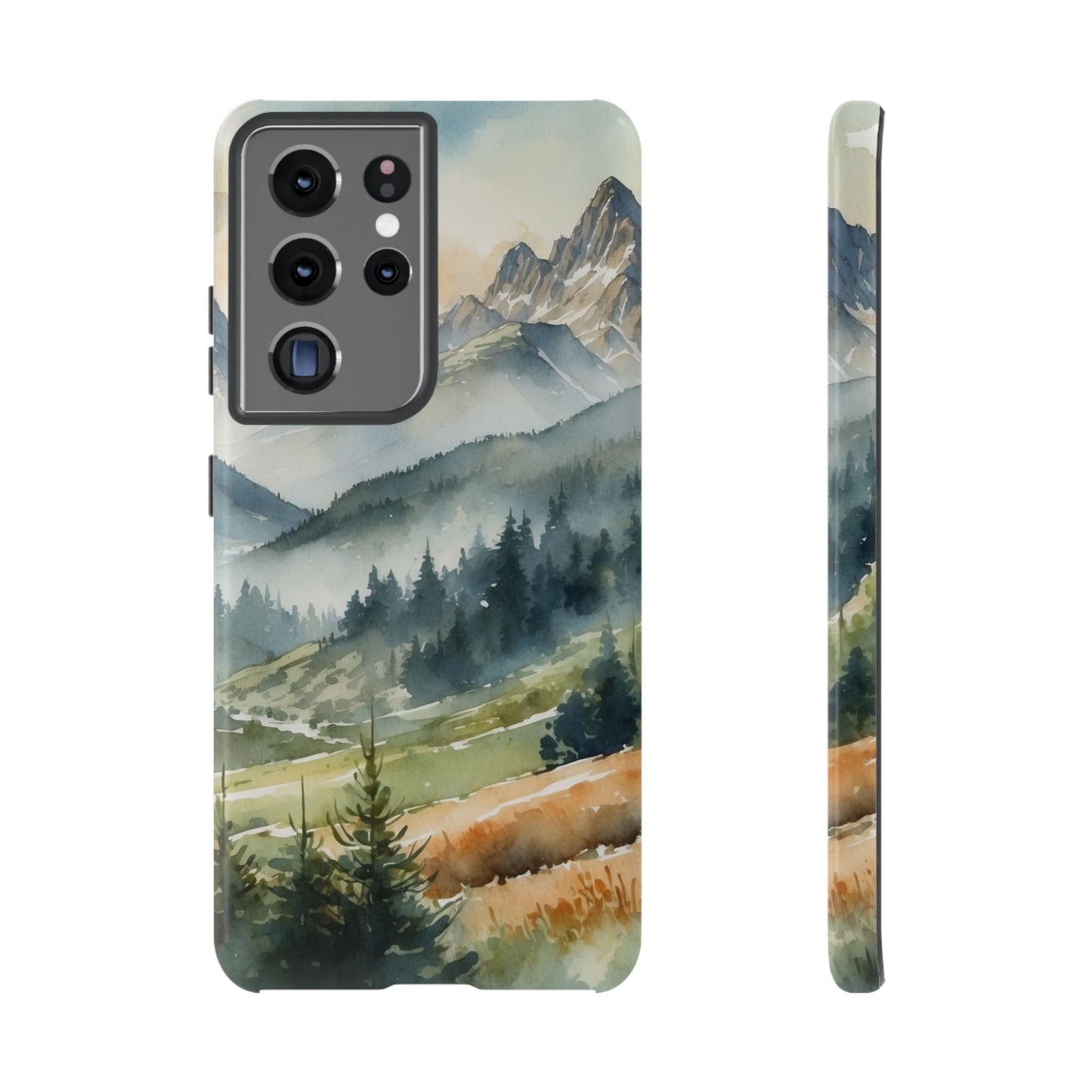 Serene Alpine Forest - Samsung Galaxy Case