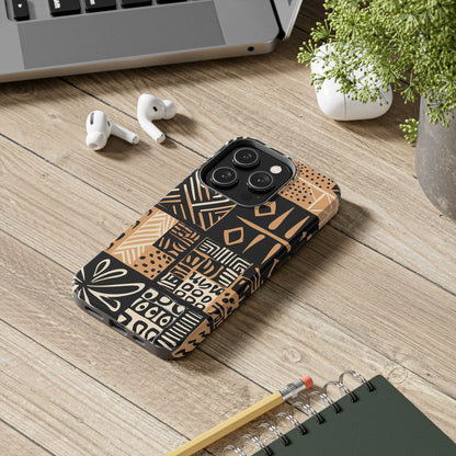 Tribal Geo-Pattern iPhone Series Case – Bold Ethnic Design