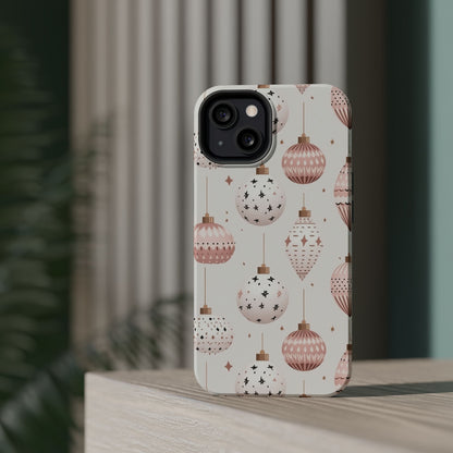 Blush Pink Holiday Ornaments - MagSafe iPhone Series Case