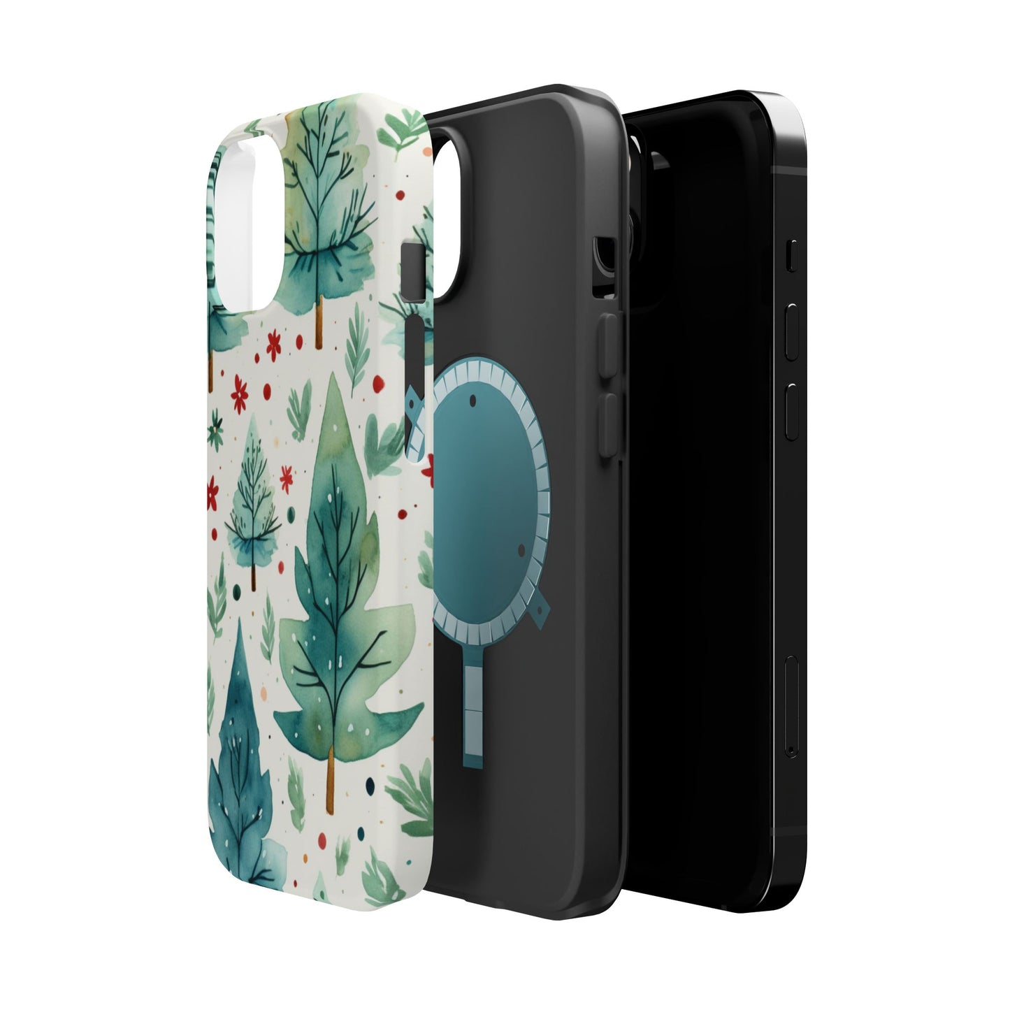 Watercolor Winter Forest - MagSafe iPhone Series Case