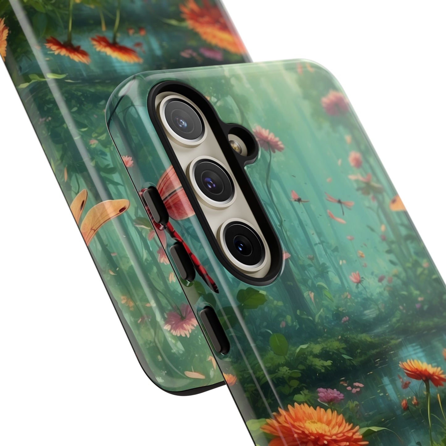 Enchanted Forest Dragonflies & Blossoms – Samsung Galaxy Series Case