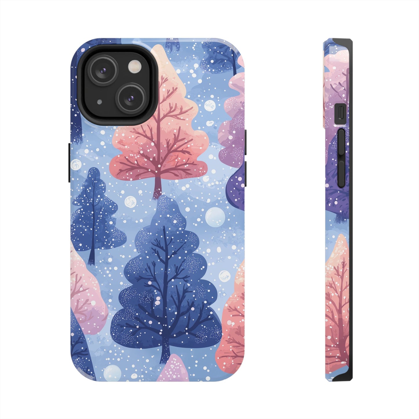 Pink & Purple Winter Wonderland - iPhone Series Case