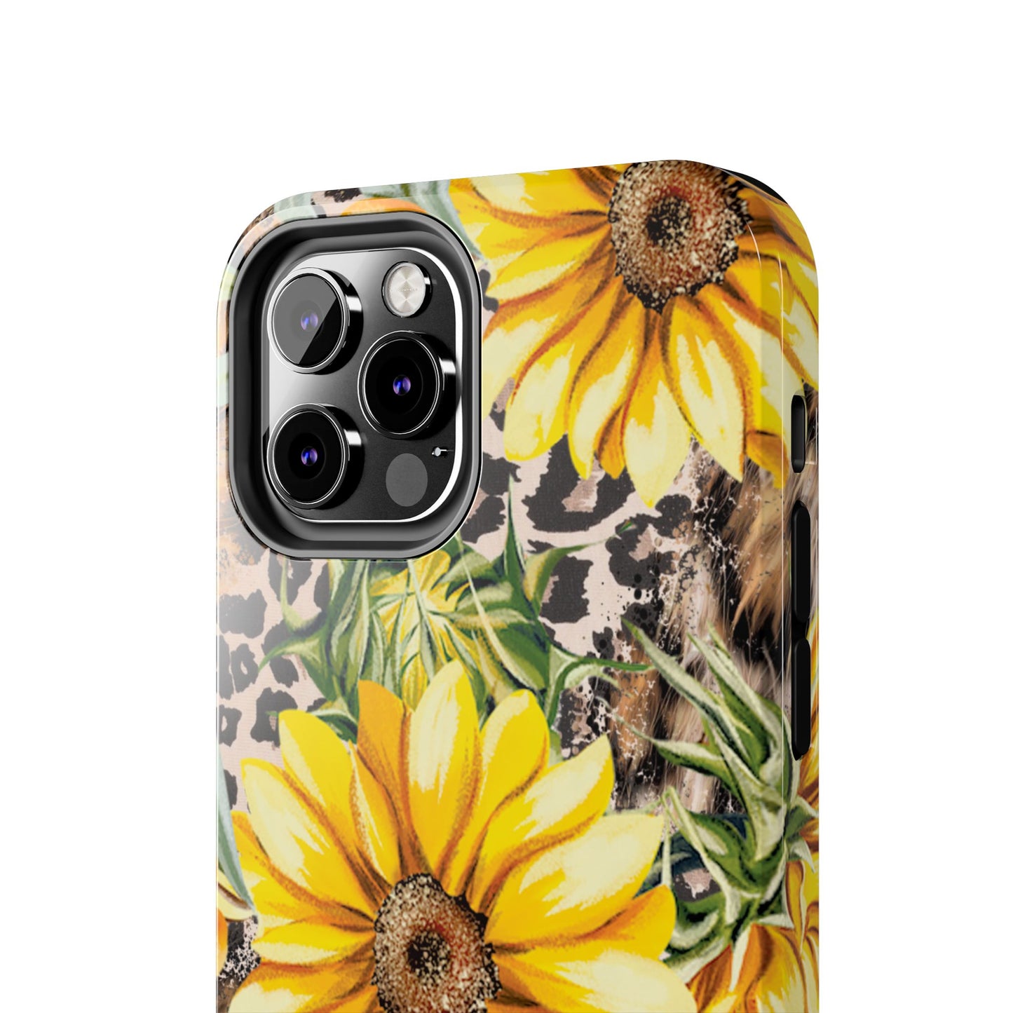 Leopard Sunflower Chic - iPhone Series Case