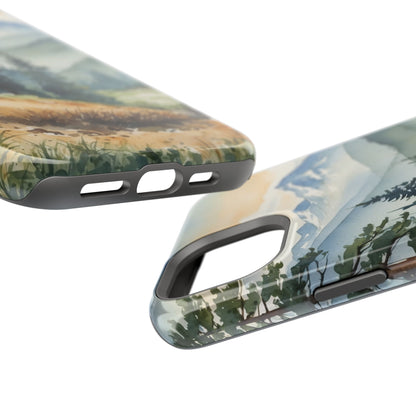 Tranquil Mountain Escape - MagSafe iPhone Case