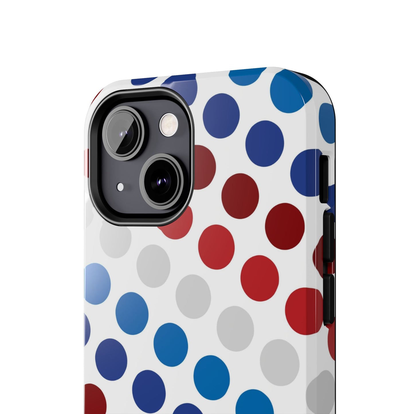 Patriotic Polka Dots - iPhone Case