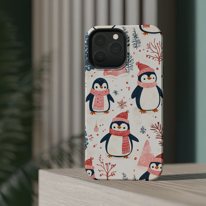 Penguin Paradise – Christmas Cheer MagSafe iPhone Case