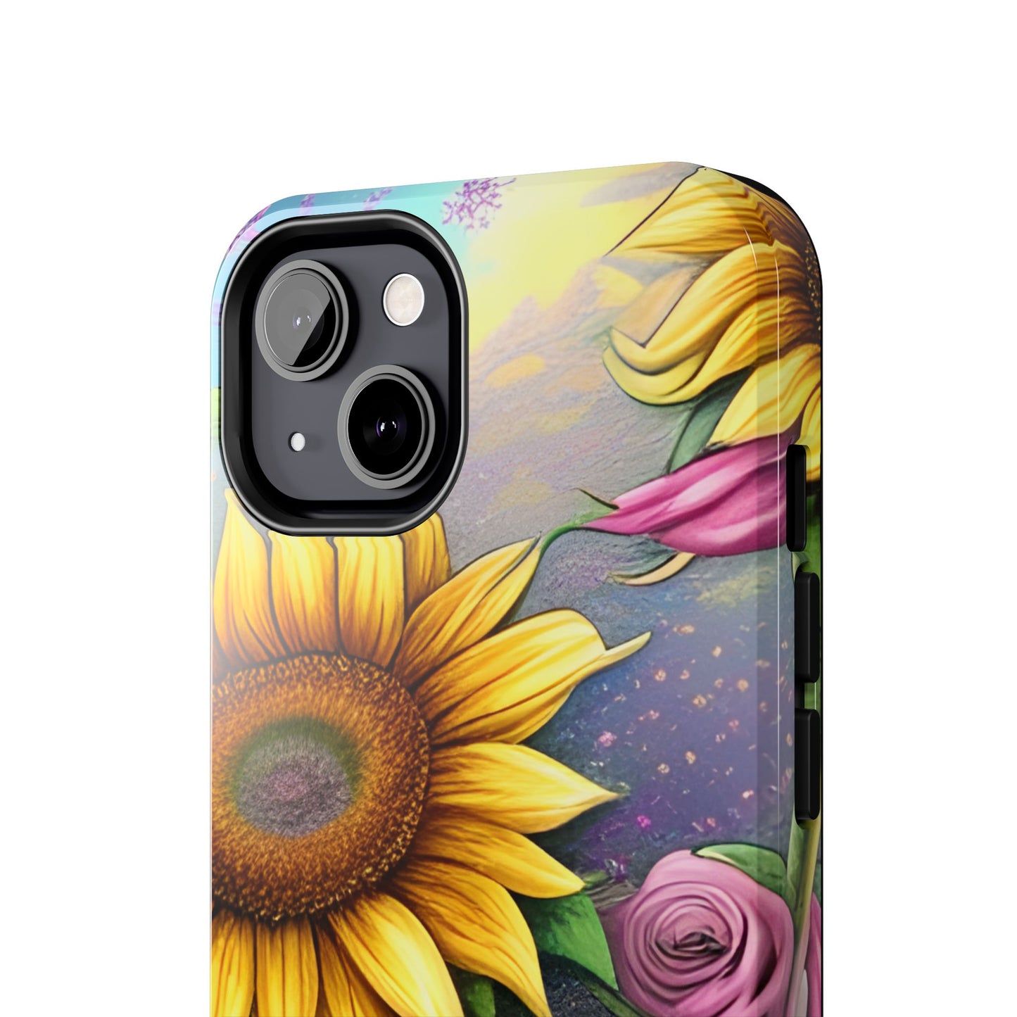 Whimsical Sunflower & Rose Garden - iPhone Series Case