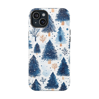 Winter Forest Watercolor - MagSafe iPhone Series Case