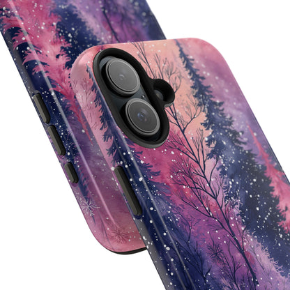 Sunset Snow Forest - iPhone Series Case