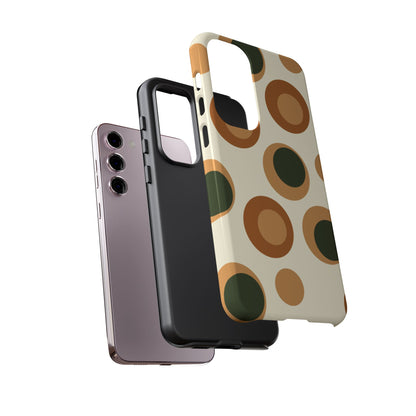 Retro Earthy Circles - Samsung Galaxy Case