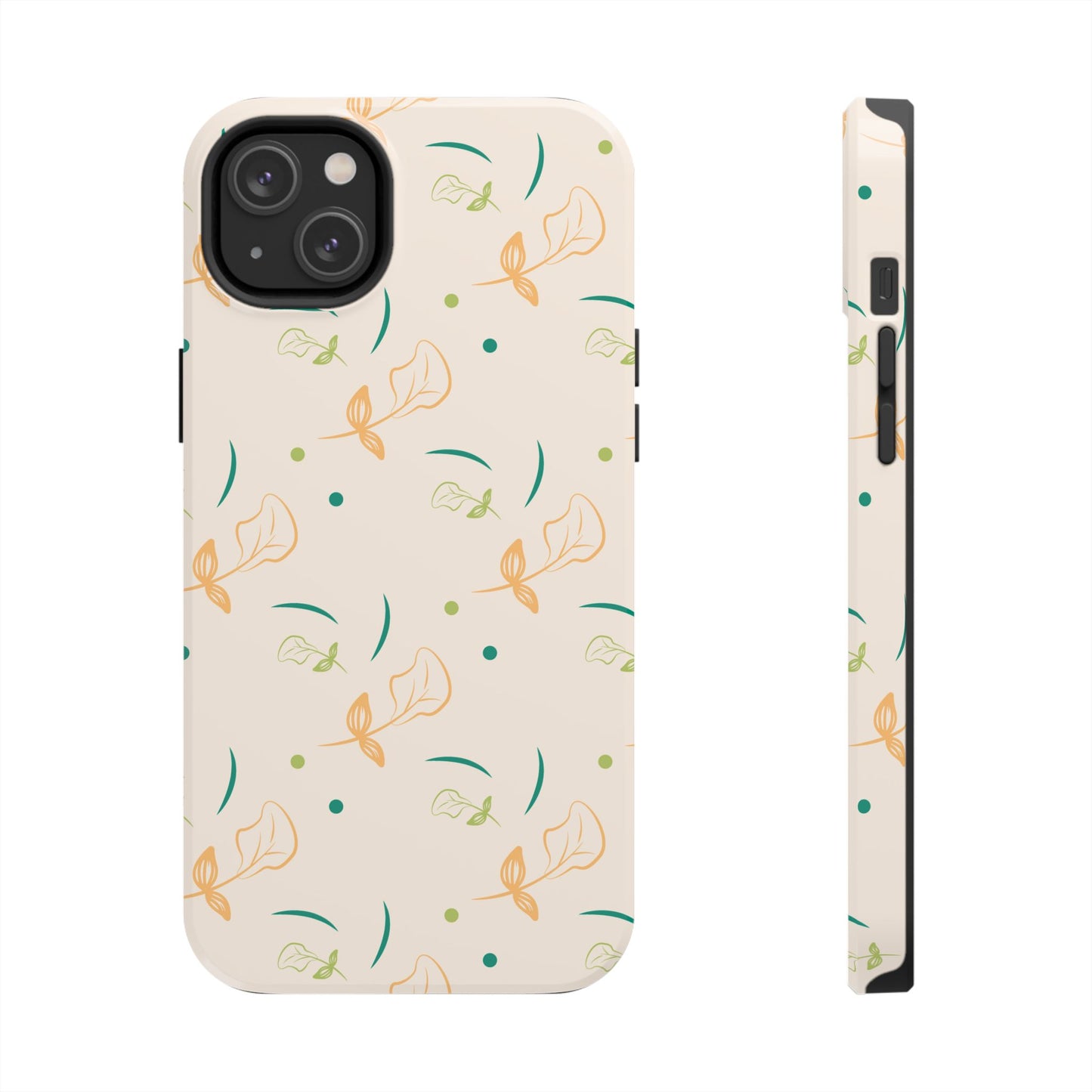 Soft Pastel Abstract Floral Tough iPhone Case – Playful Minimalist Design with Dual-Layer ProtectionPastel Abstract Floral Tough iPhone Case – Playful Minimalist Design with Dual-Layer Protection