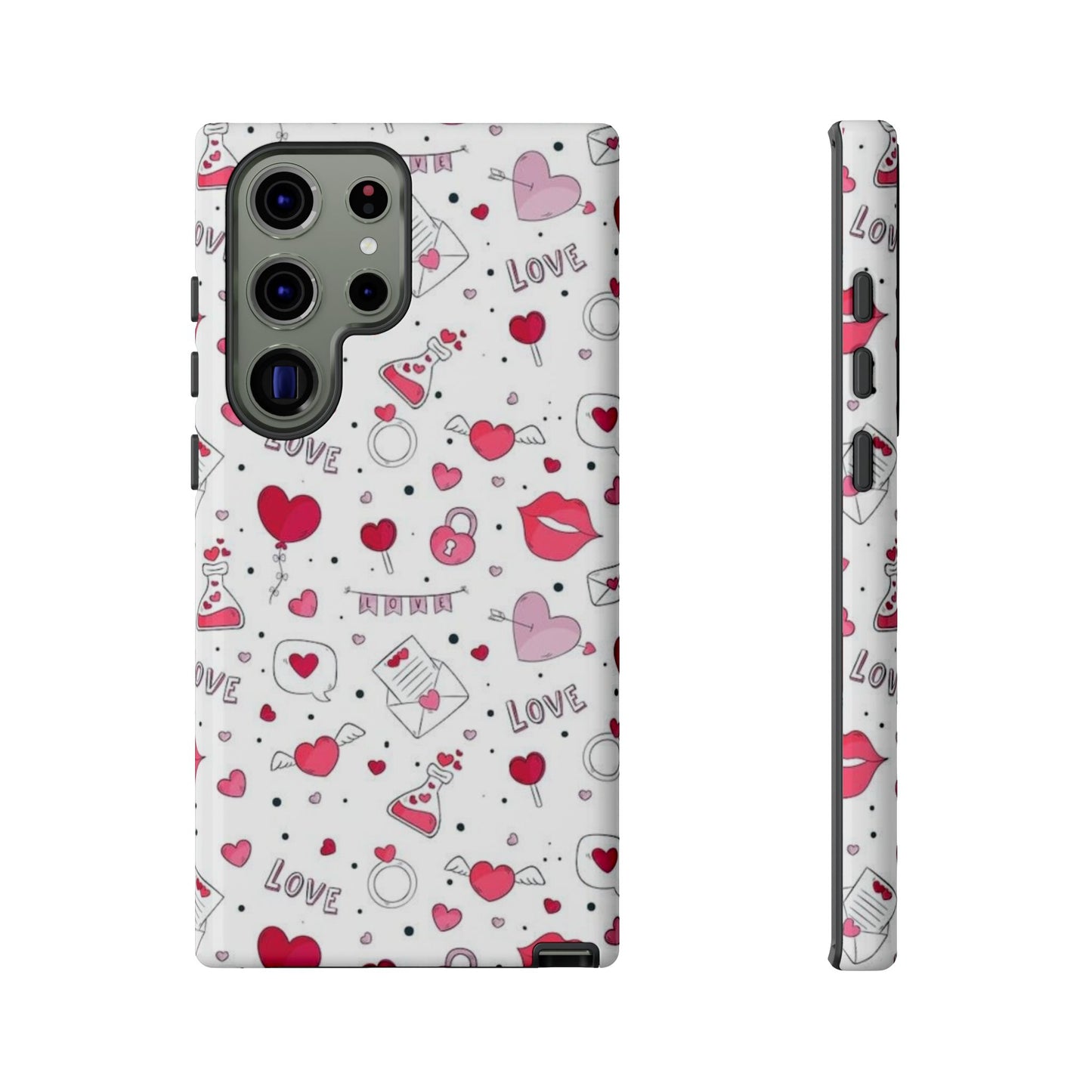 Samsung Galaxy Case: Romantic Love-Inspired Icons Case