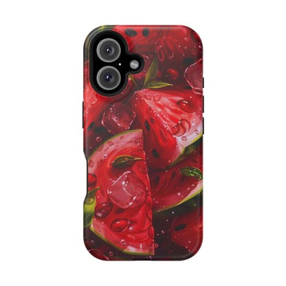 Juicy Watermelon MagSafe iPhone Case – Refreshing Summer Vibes, Dual-Layer Protection