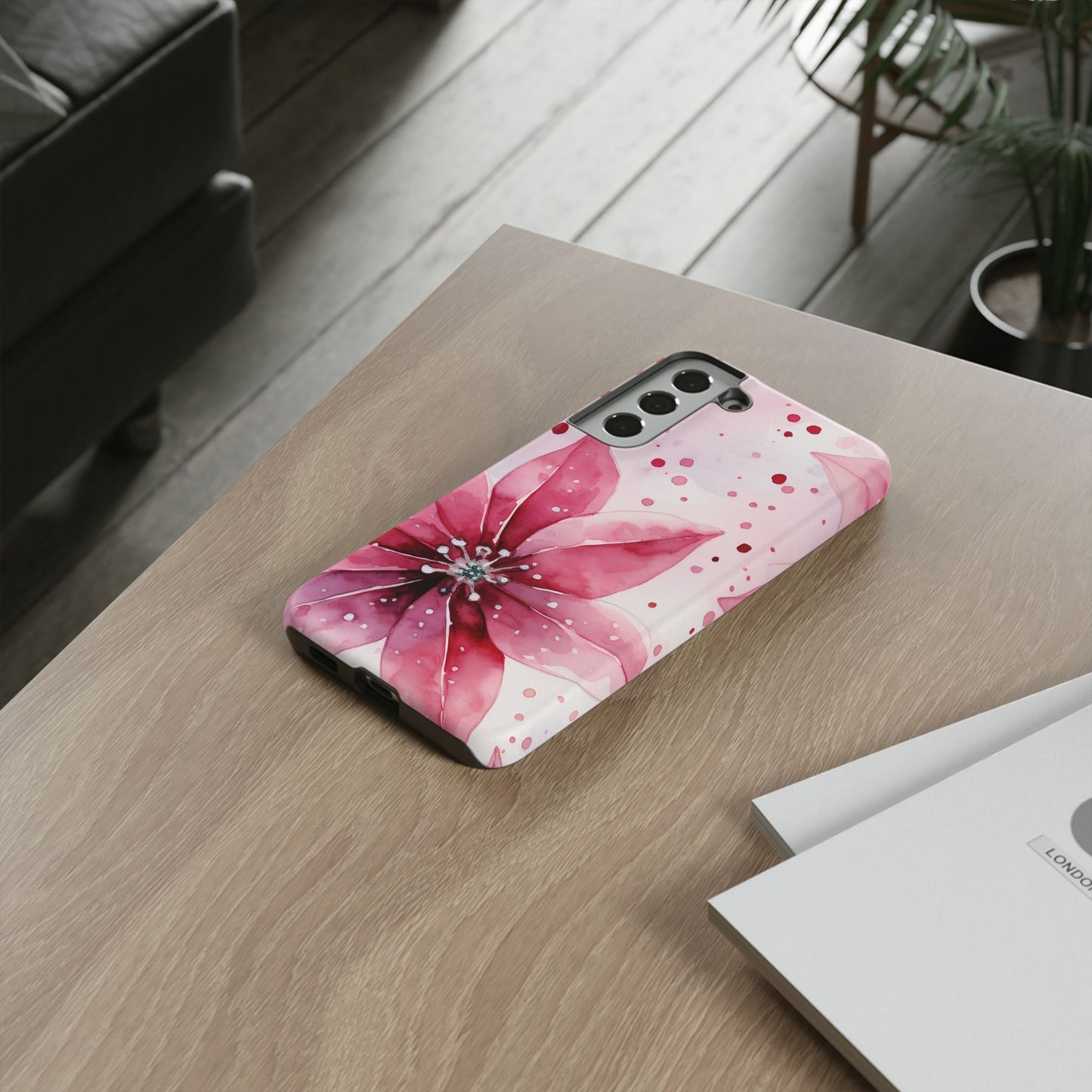 Sapphire Bloom – Samsung Galaxy Case