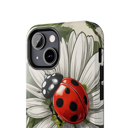 Ladybug & Daisy Garden Charm - iPhone Series Case