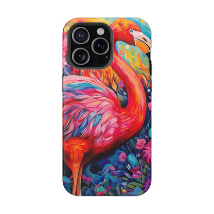 Flamingo Fiesta – Vibrant Flamingo MagSafe iPhone Cases