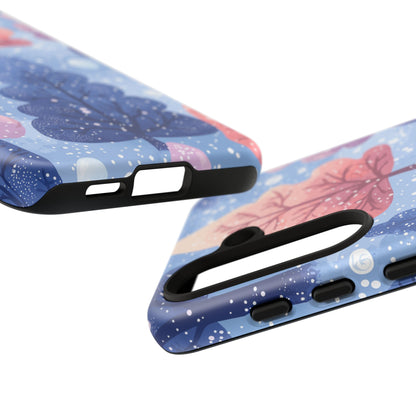 Pink & Purple Winter Wonderland - Samsung Galaxy Series Case