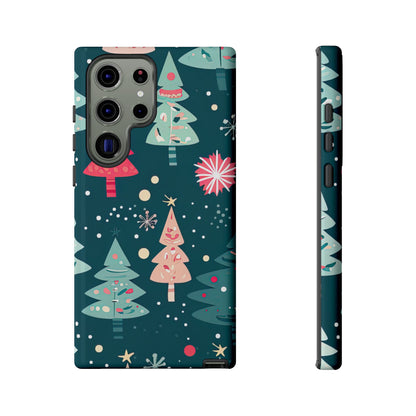 Whimsical Christmas Trees - Samsung Galaxy Series Case