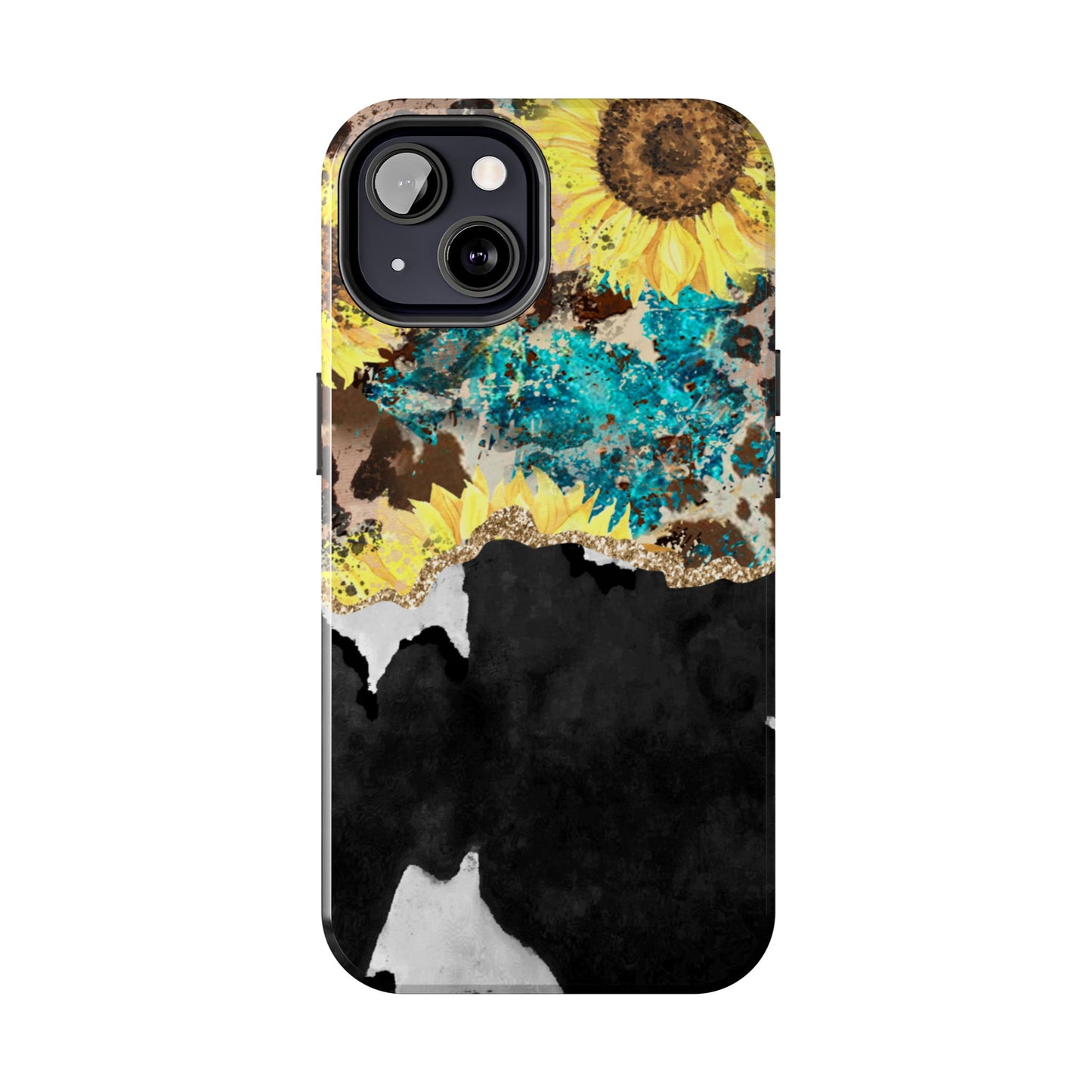 Rustic Sunflower Leopard Glam - iPhone Series Case