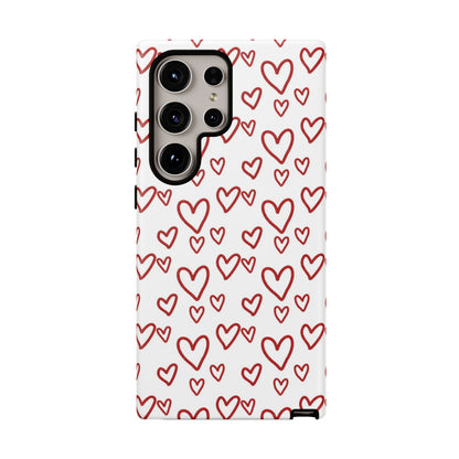 Classic Hearts Samsung Galaxy Case