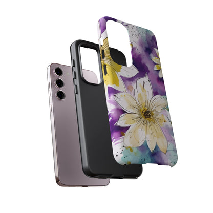 Abstract Floral Watercolor Splash - Samsung Galaxy Series Case