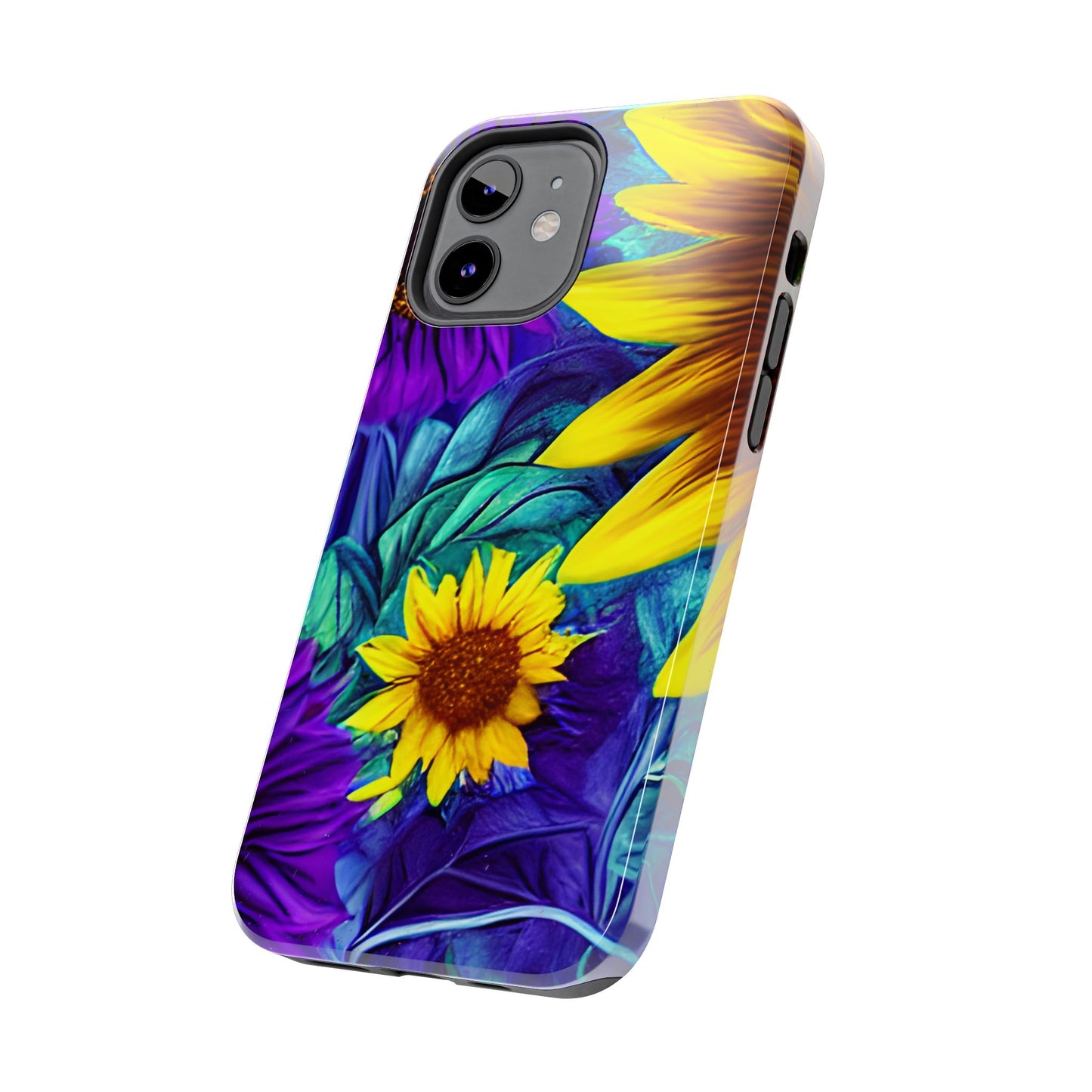 Purple & Gold Sunflower Dream - iPhone Series Case