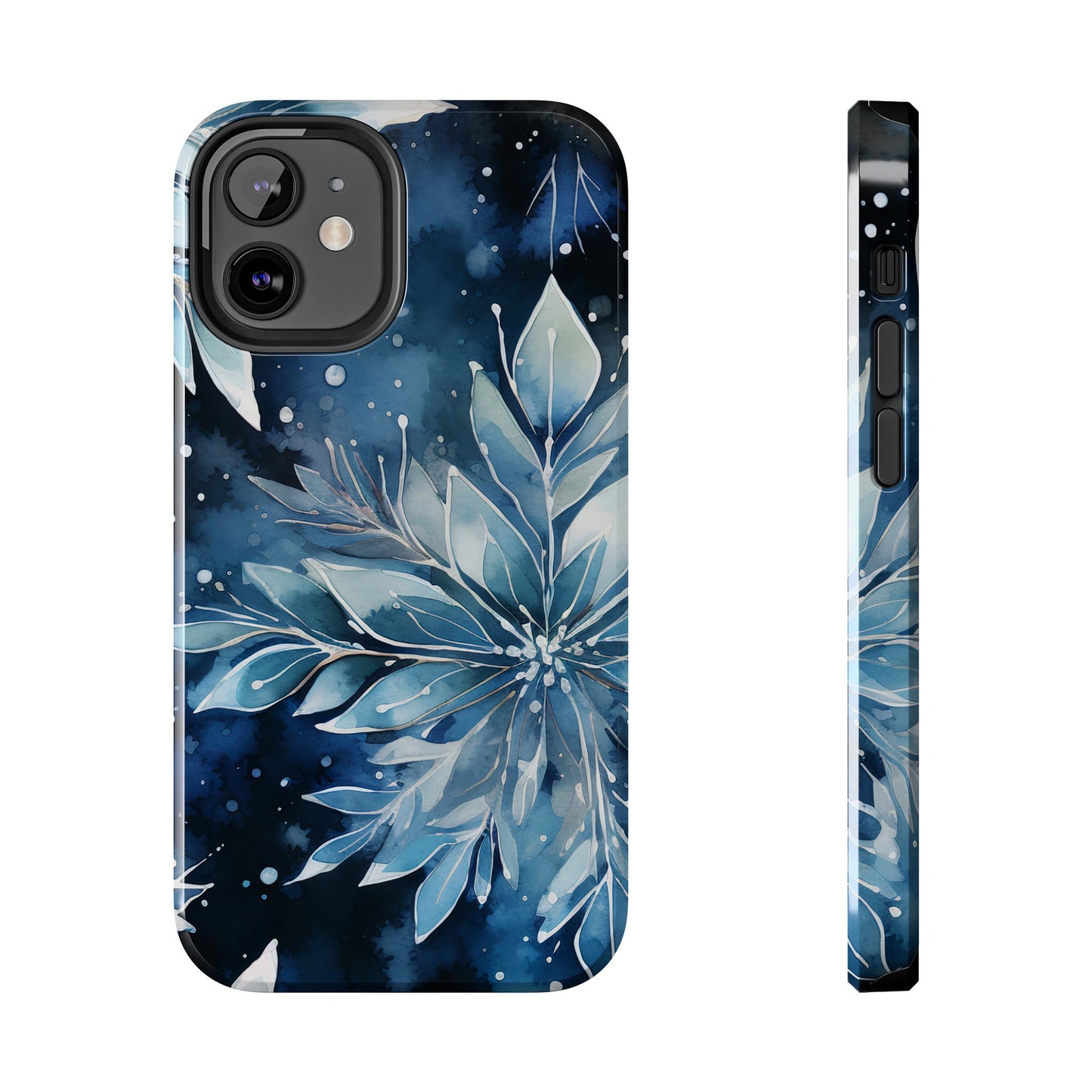 Winter’s Embrace – Blue Snowflake Samsung Galaxy Case