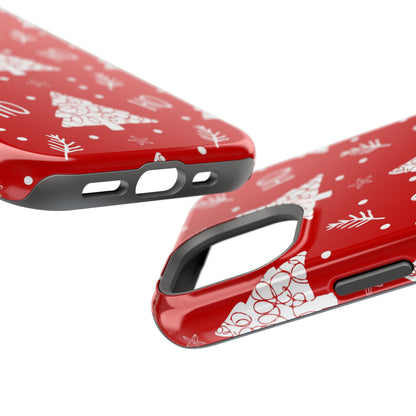 MagSafe iPhone Case: Ho Ho Ho – Christmas Tree Wonderland