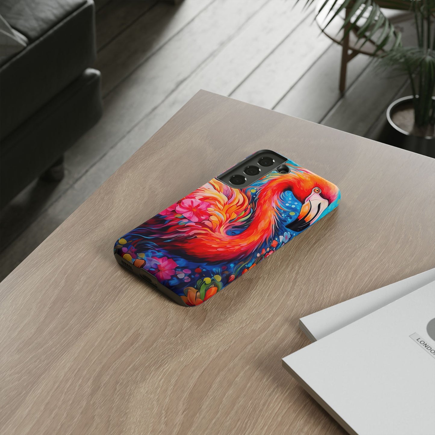 Tropical Elegance – Flamingo Samsung Galaxy Phone Case