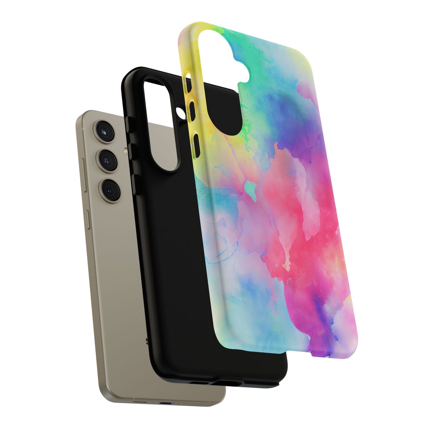 Pastel Watercolor Dream Samsung Galaxy Case – Slim Profile, Glossy Finish