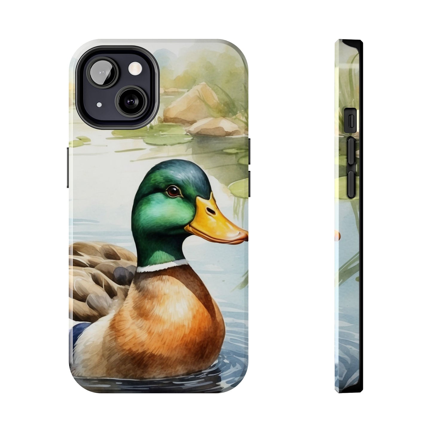 Serene Duck Reflection - iPhone Case