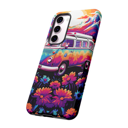 Groovy Floral Sunset Van – Samsung Galaxy Series Case