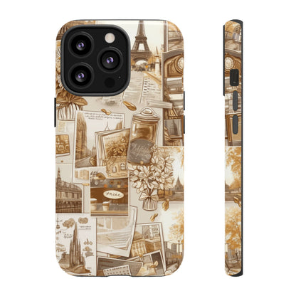 Vintage Collage Case | Travel Inspiration Design