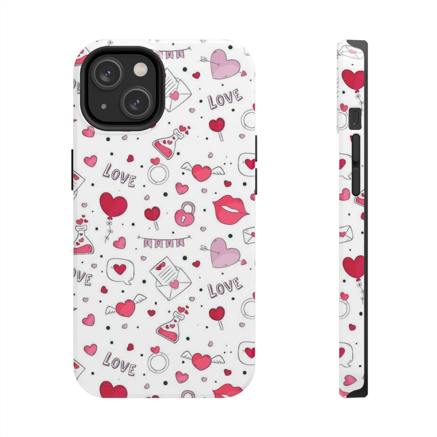 iPhone Case: Romantic Love-Inspired Icons Case