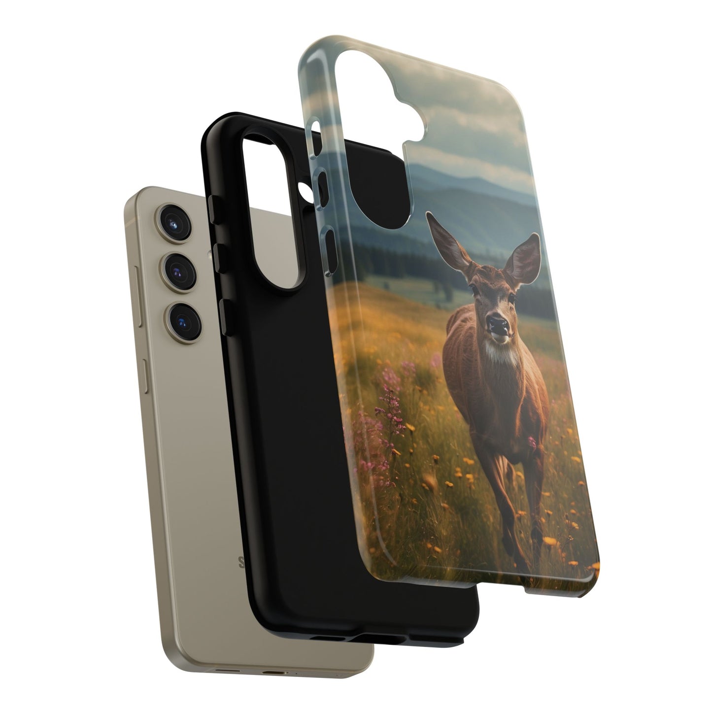 Rustic Meadow Deer – Samsung Galaxy Case