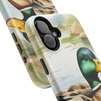 Serene Duck Reflection - MagSafe iPhone Case