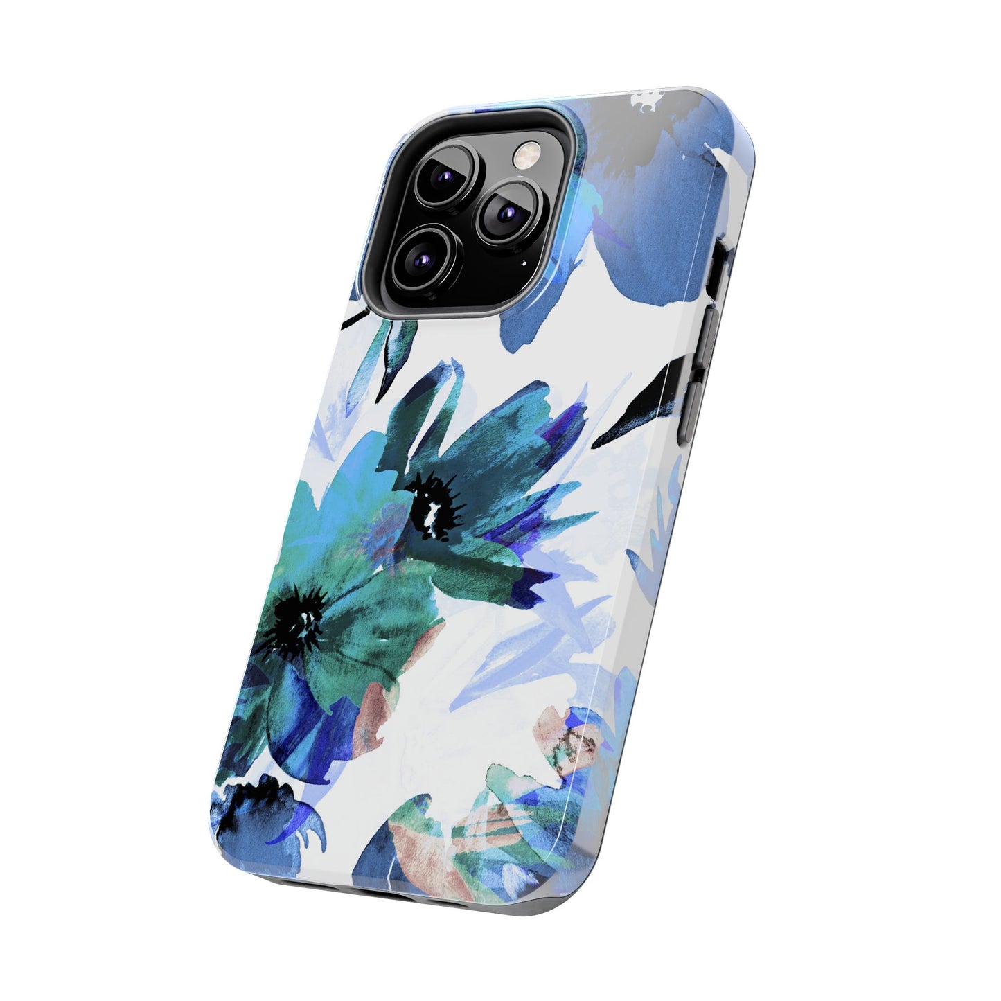 iPhone Case – Serene Blue Blossom